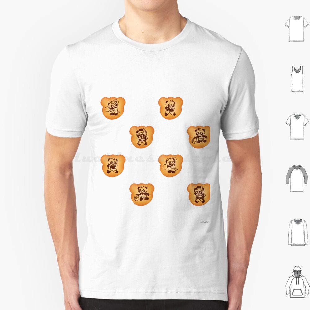 Japanese Snacks - Hello Panda Kekse T-Shirt 6XL Baumwolle