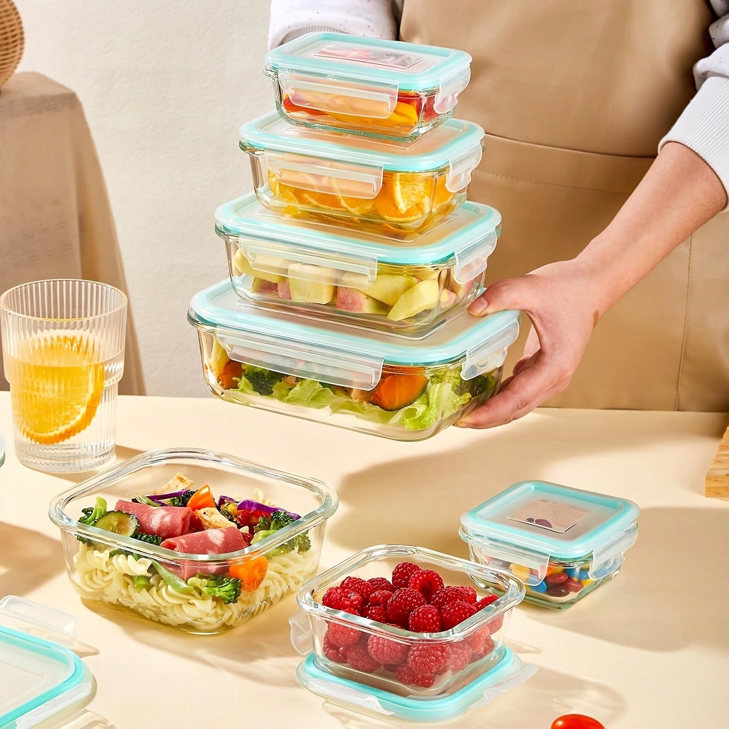 20 Stück luftdichte Glasbehält – Bento Box Bewertung und Preis