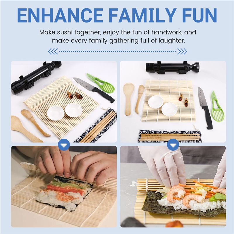 A19F-Sushi-Set Japanische Lebe – Sushi Making Kit Bewertung und Preis