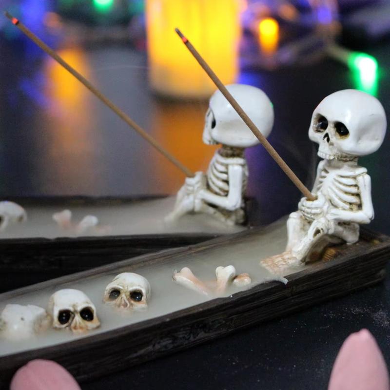Skull Boat Räucherstäbchenhalt – Incense Holder Bewertung und Preis